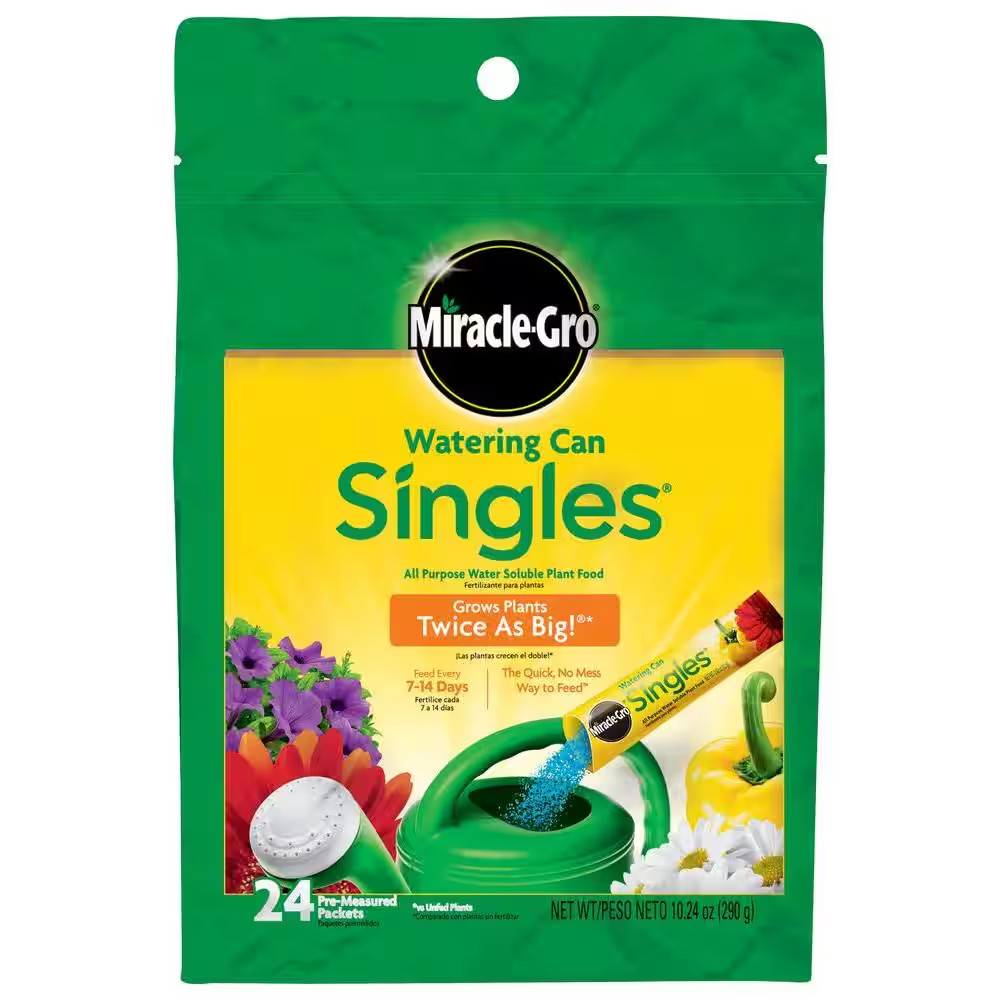 Watering Can Singles All Purpose Water Soluble Plant Food, 0.64 Lbs.,For Flowers