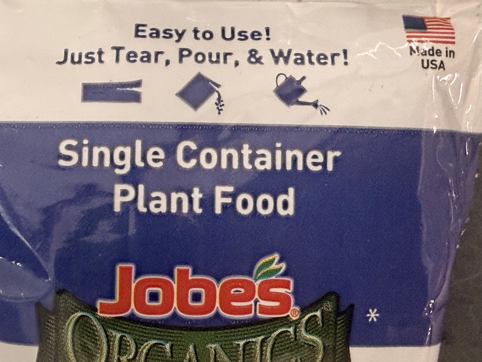 (5) Jobe’s 2 oz Single Container 3-5-4 Annuals & Perennials Granular Flower Food