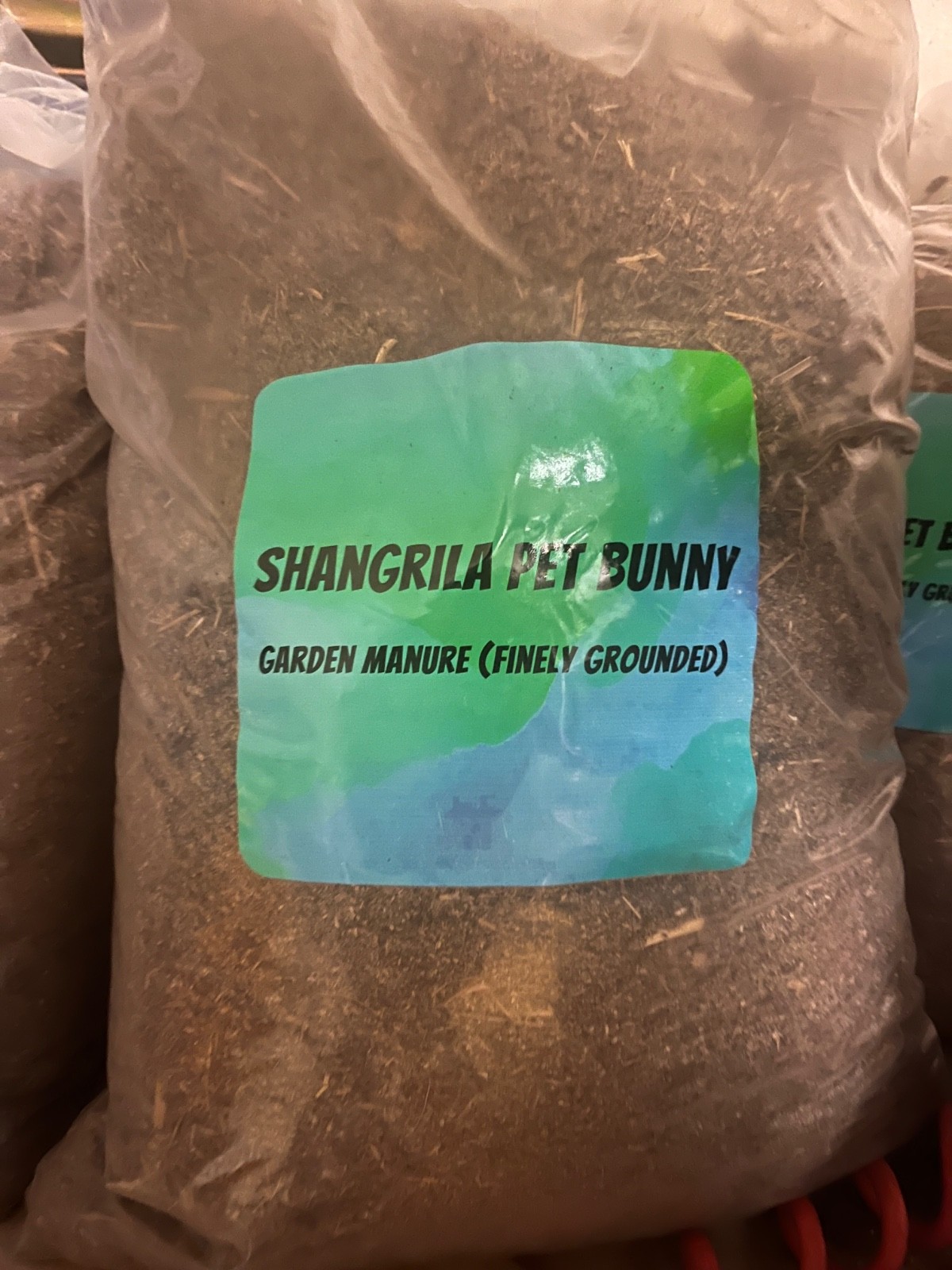 Rabbit Manure and alfalfa grass organic 12 lb bag