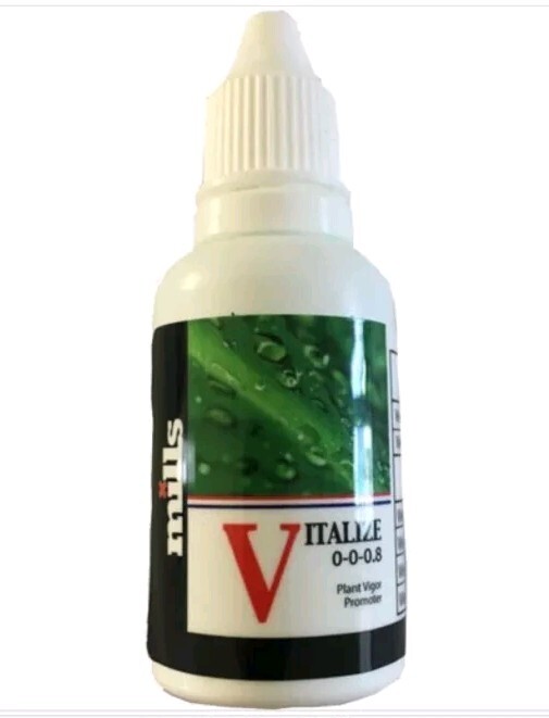Mills Nutrients Vitalize 0-0-0.8 Plant Vigor Promoter Silica Foliar Spray 30ML