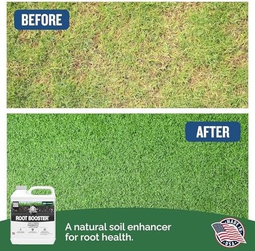 Turf Titan Root Booster Liquid Probiotic for Lawn and Garden (32 oz) with Hos…