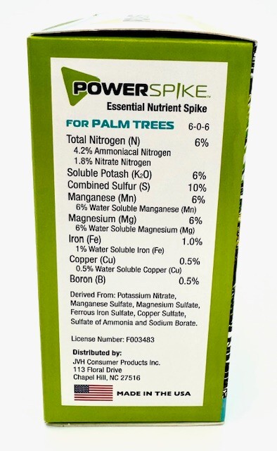 Power Spike palm tree fertilizer spikes 10 Pack of essential nutrient spikes