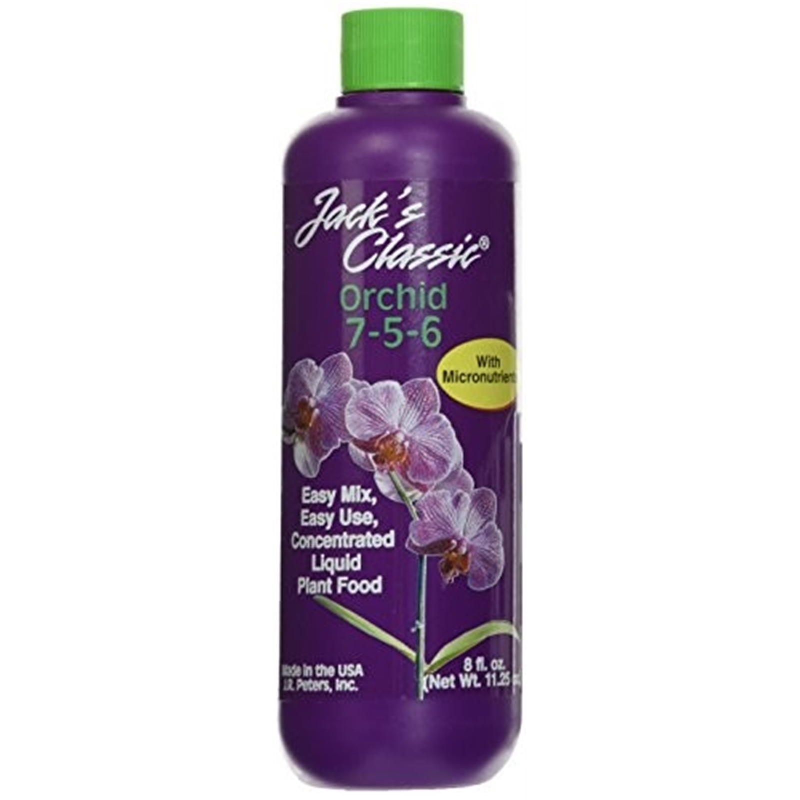 Jack’s Classic 7-5-6 Orchid Liquid Concentrated Fertilizer, 8 fl oz
