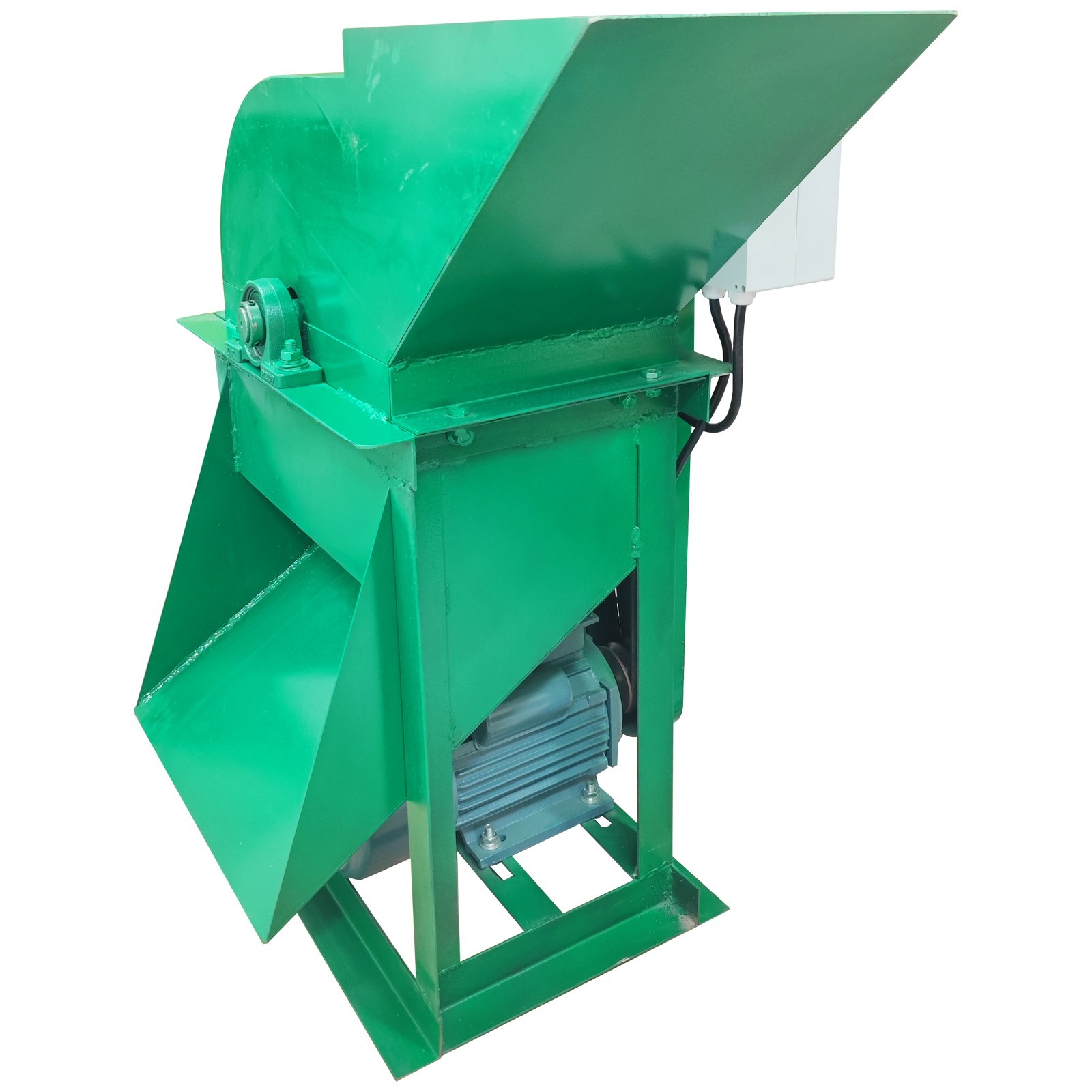 Organic Fertilizer Crusher Soil Shatter Machine with 3mm Screen 220V 4HP 2-3T/h