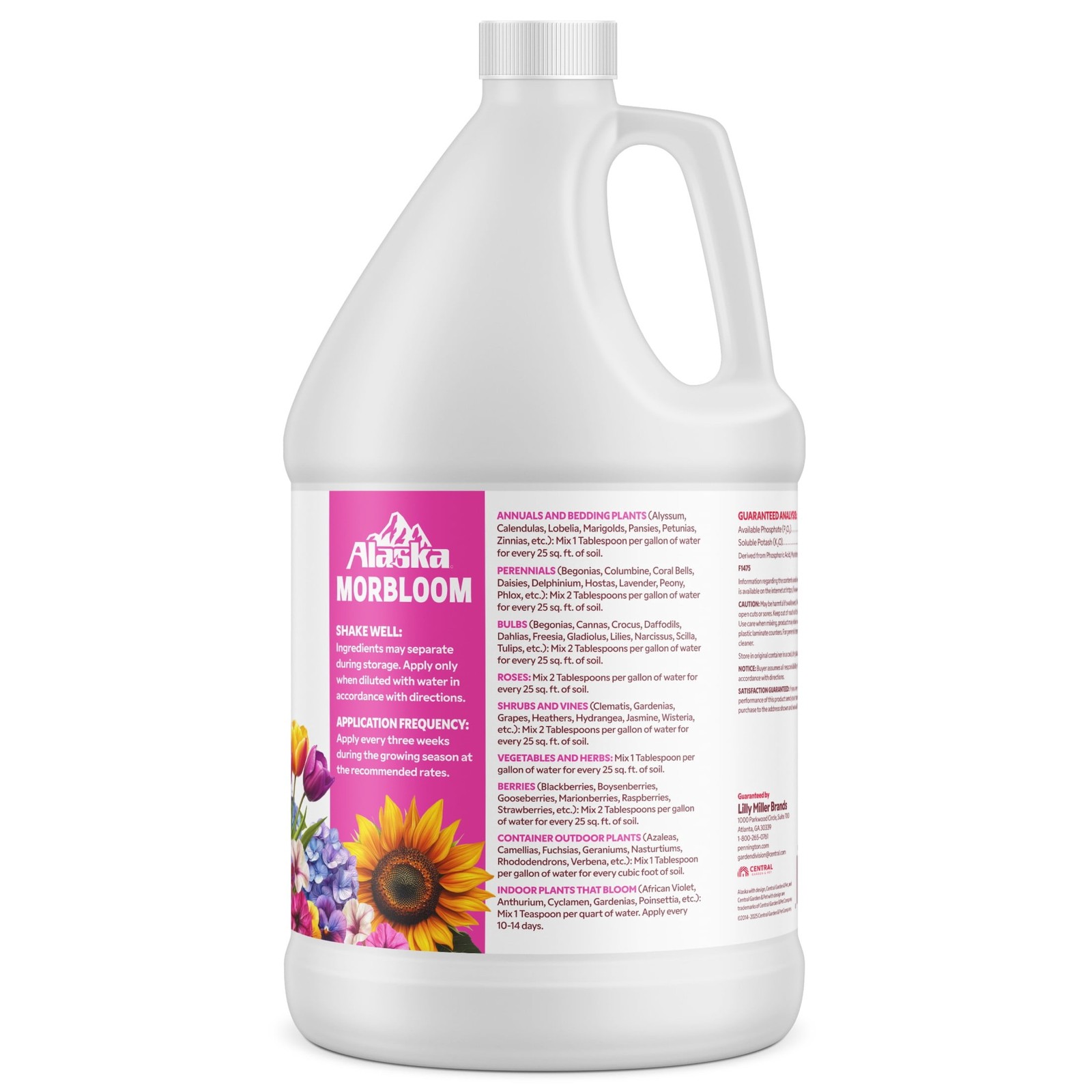 0‑10‑10 Concentrated Plant Food, 1 gal. Garden‑use Liquid Plant Nutrition Supply