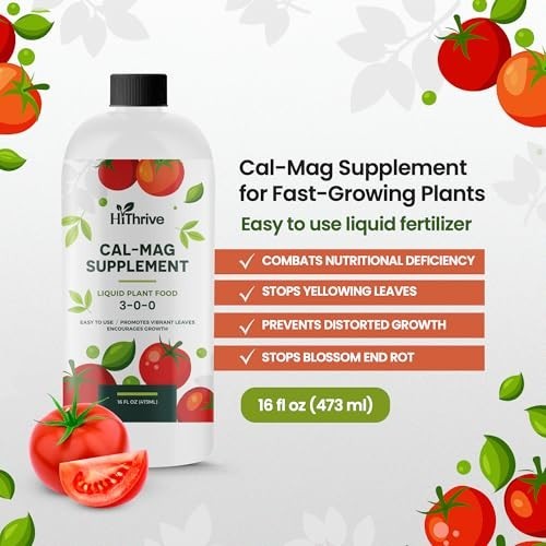 16oz Cal Mag for Plants – Makes 96 Gallons of Calmag for Plants Fertilizer, Liqu