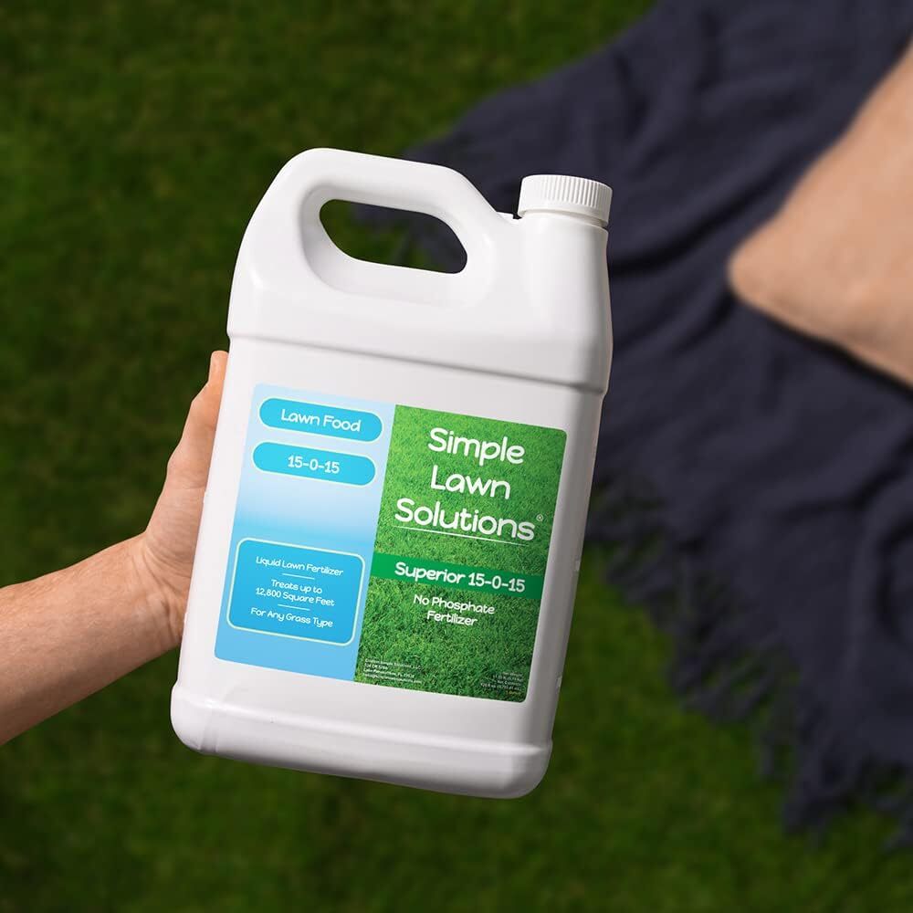 Superior 15-0-15 Fertilizante Liquido Nitrogeno Y Potasa Alimento Para Cesped –