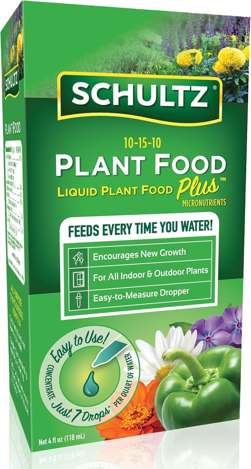 Schultz Plant Food Plus 1011 – 4 fl oz Nourishing Formula for Strong Growth