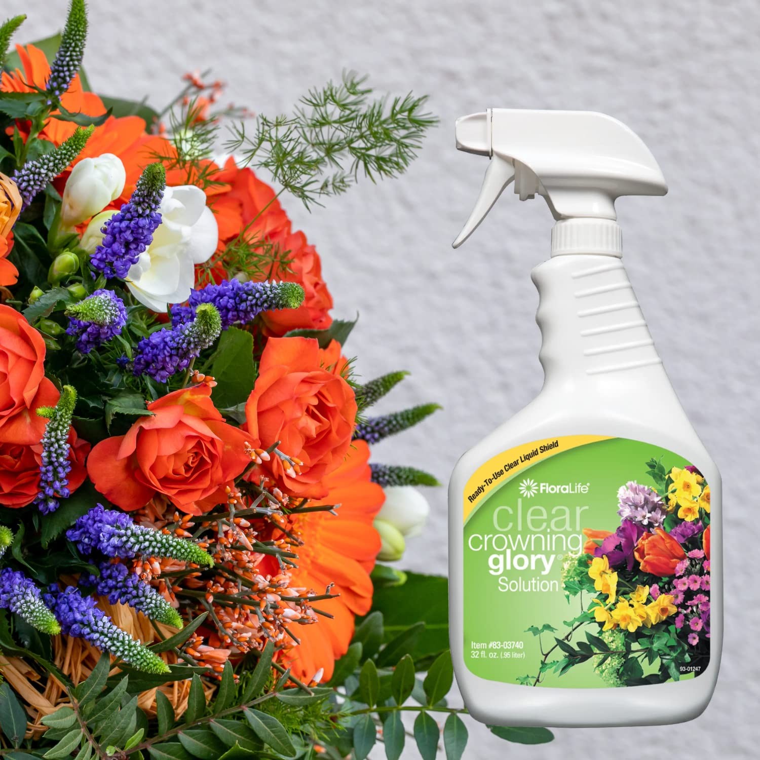 Crowning Glory Flower Spray 32 Fl. Oz Floral Arranging Supplies Garden amp