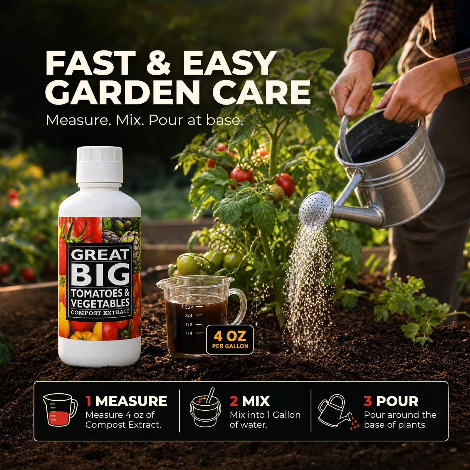 Great Big Tomatoes and Vegetables Liquid Fertilizer Booster – Organic Soil Co…