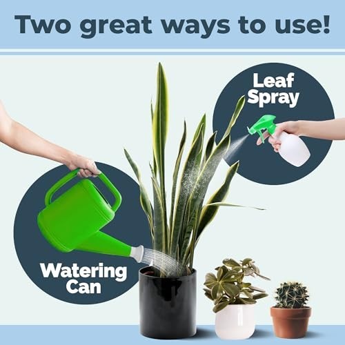 Liquid Fertilizer for Succulents – Boost Growth, Color & Root Strength, 1 Gallon