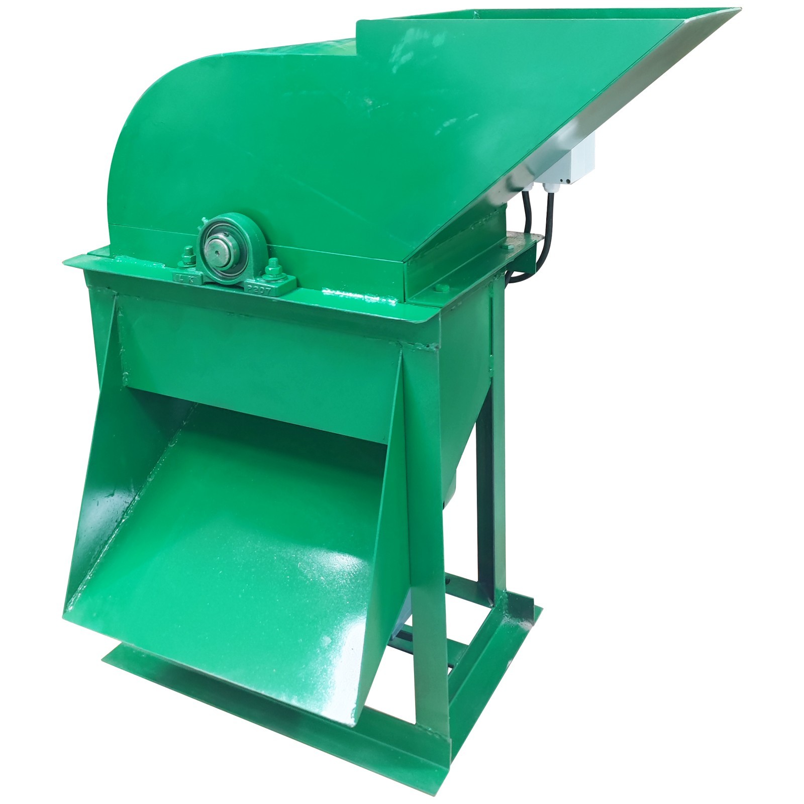 220V Soil&Organic Fertilizer Crusher 2-3T/H 3mm Screen Compost Grinding Machine