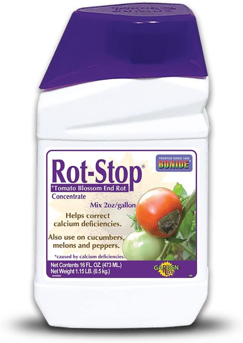 Rot-Stop Tomato Blossom End Rot, 16 Oz Concentrated Liquid Garden Fertilizer for