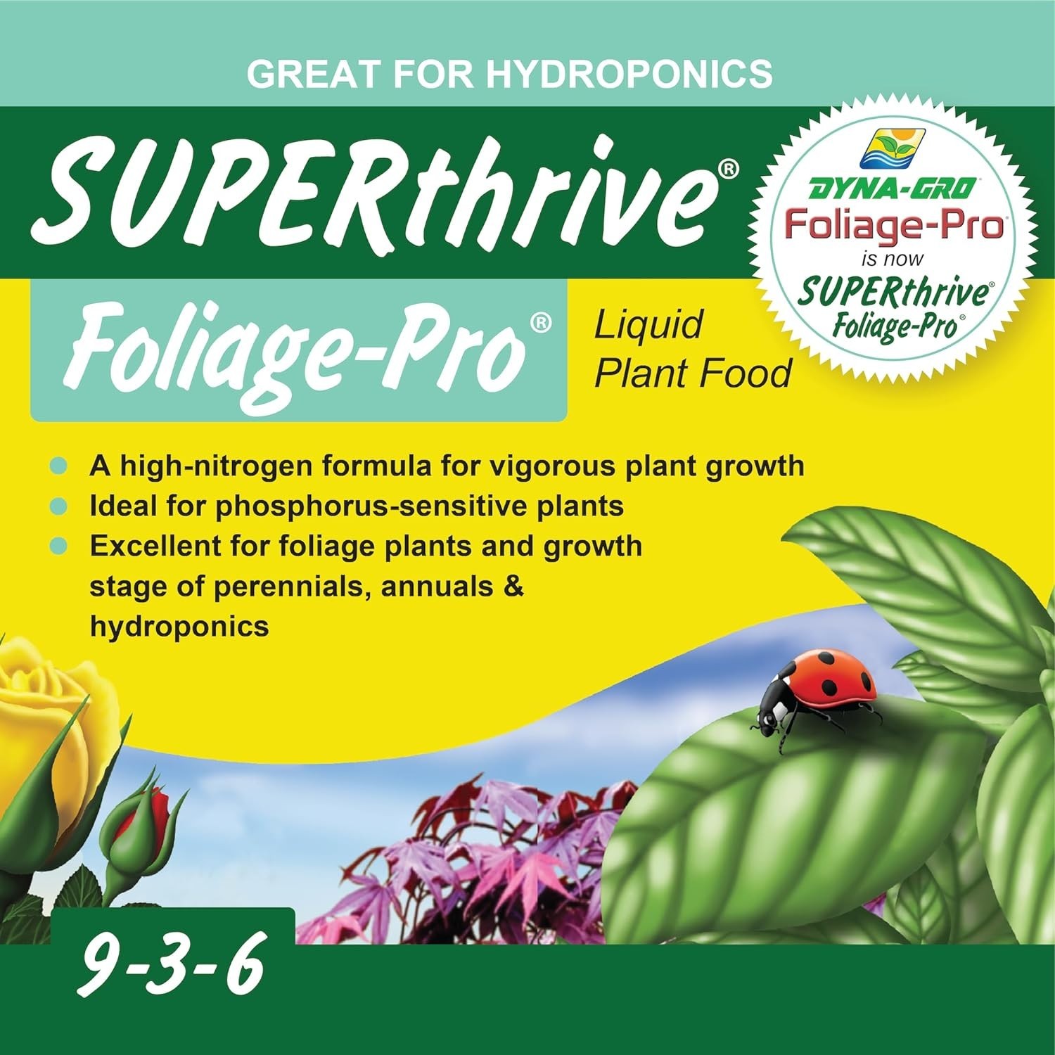 Dyna Gro 32oz Foliage Pro – Essential Liquid Fertilizer for Indoor Gardens