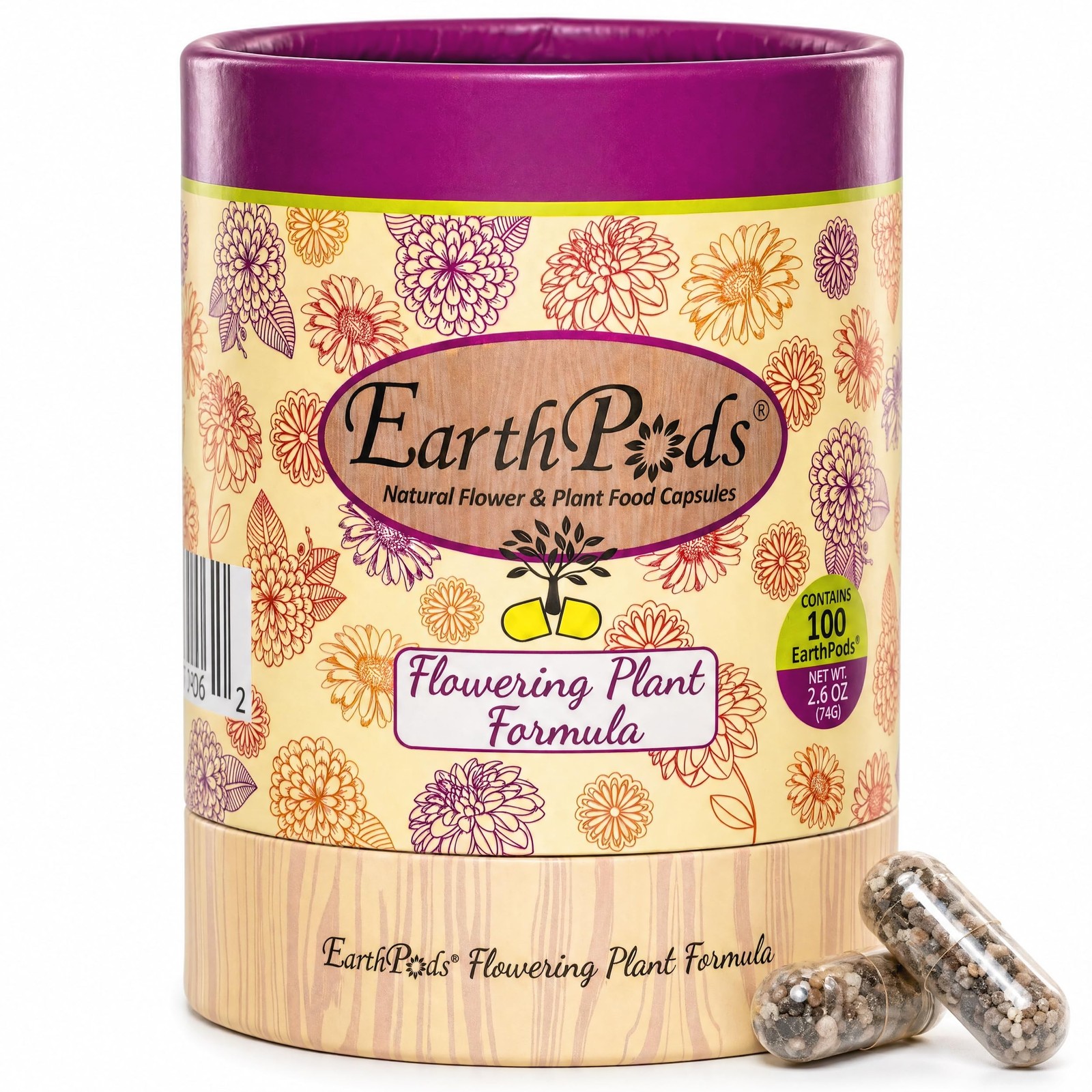 100 EarthPods – Premium Flower Fertilizer Spikes – Boost Blossoms (Great for …