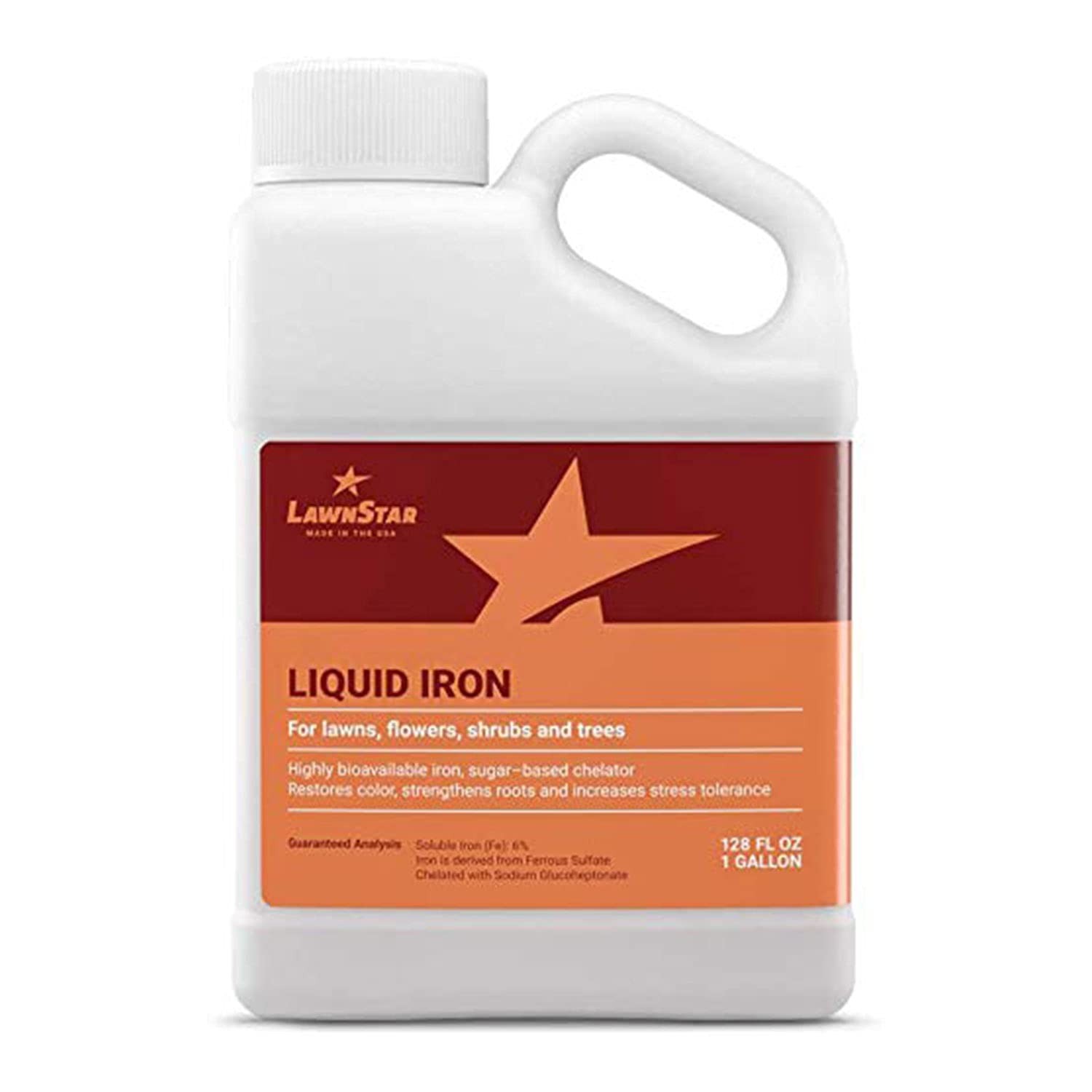 LawnStar Liquid Iron (1 Gallon) for Plants – 1 Gallon (Pack of 1)