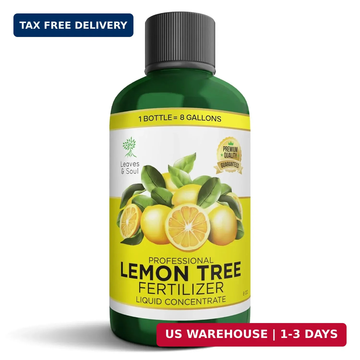 Leaves and Soul Professional Lemon Tree Fertilizer Liquid Concentrate – 6-4-6 Bl