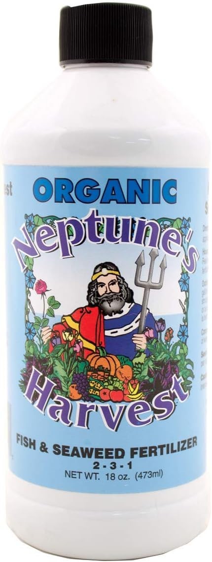 Neptune’s Harvest Fish & Seaweed Fertilizer 2-3-1 Organic Pint All-Purpose