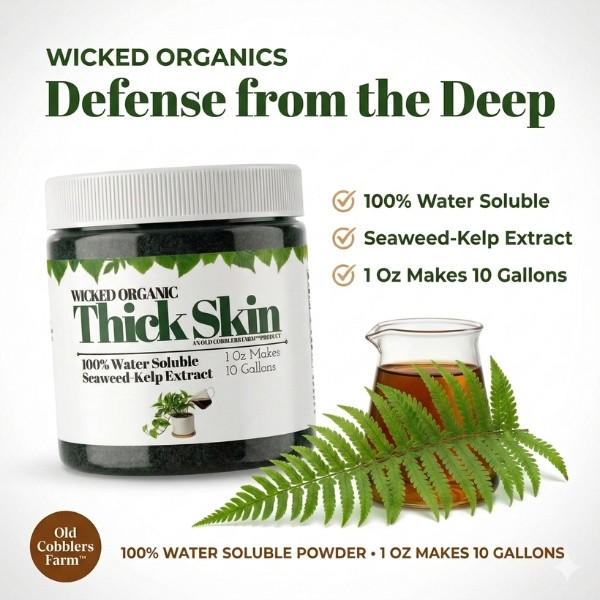 Old Cobblers Farm Wicked Organic Thick Skin Soluble Seaweed Extract Powder