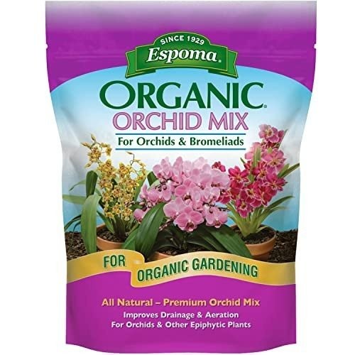 Espoma Organic Orchid Mix 4-Quart Bag. for All Orchids and Bromeliads. Ideal…
