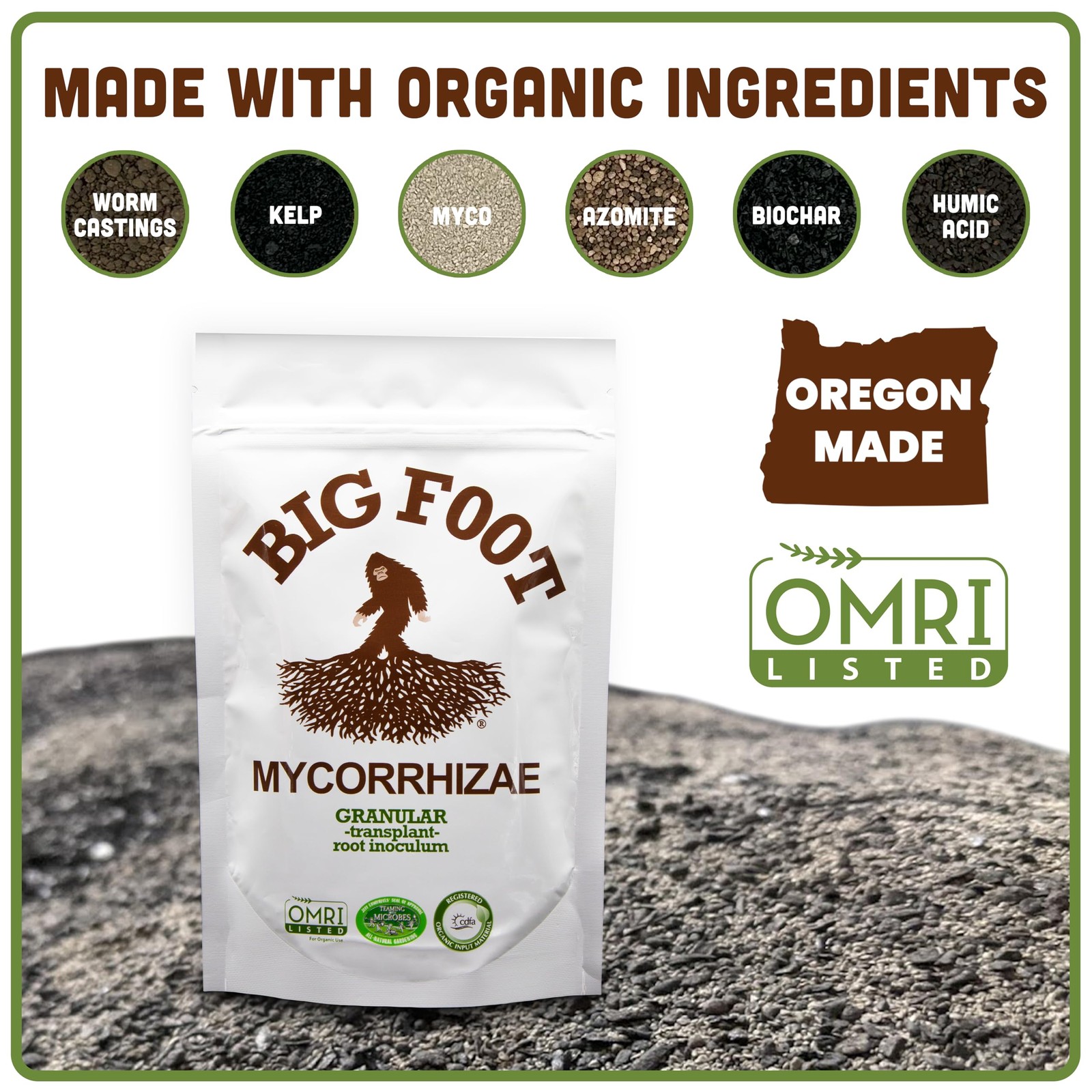 Mycorrhizae – Double Your Plant Size – Easy to Use – Made in USA – Treats 30 …