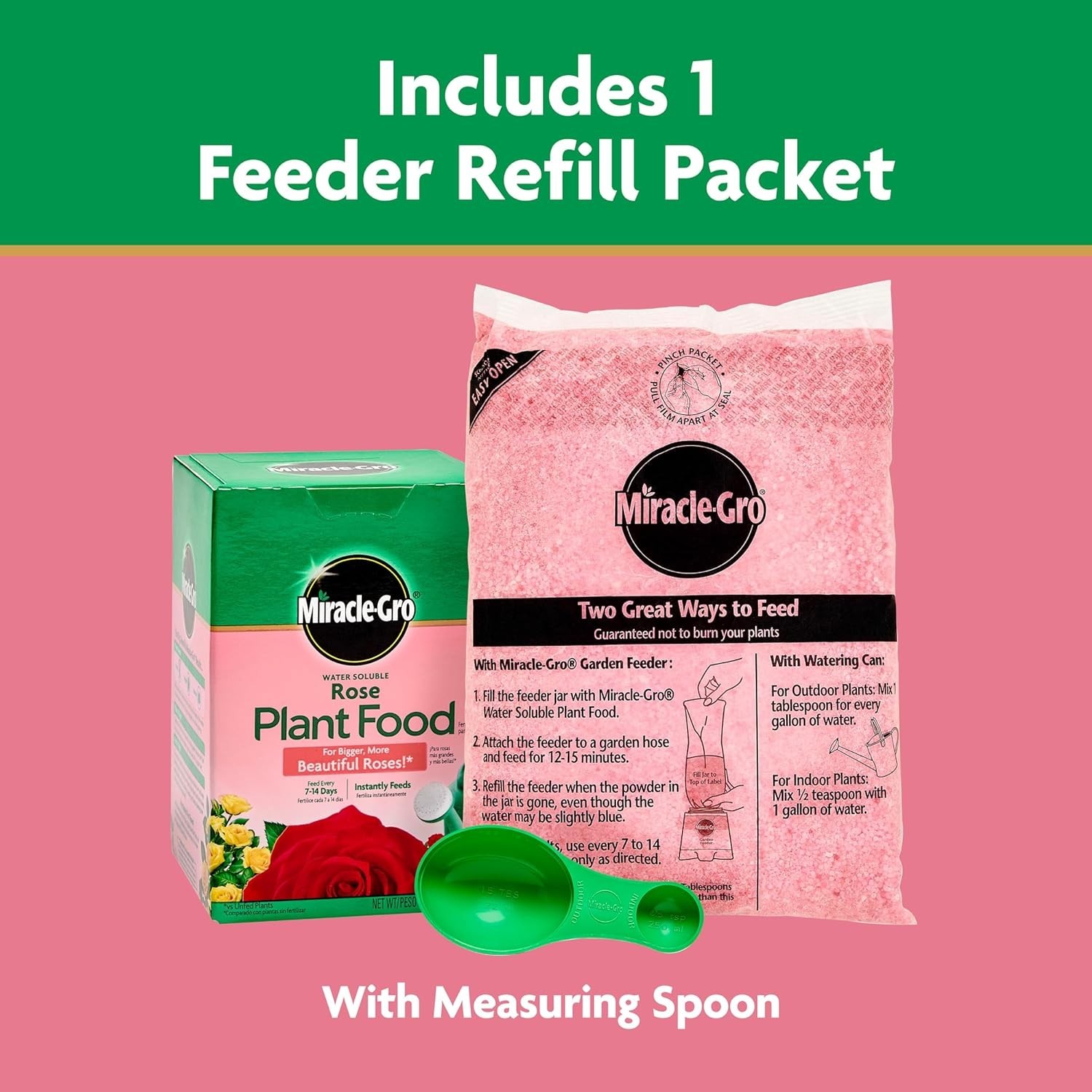 Instant Action 1.5 lb Water Soluble Rose Food – Safe for Indoor & Outdoor Use