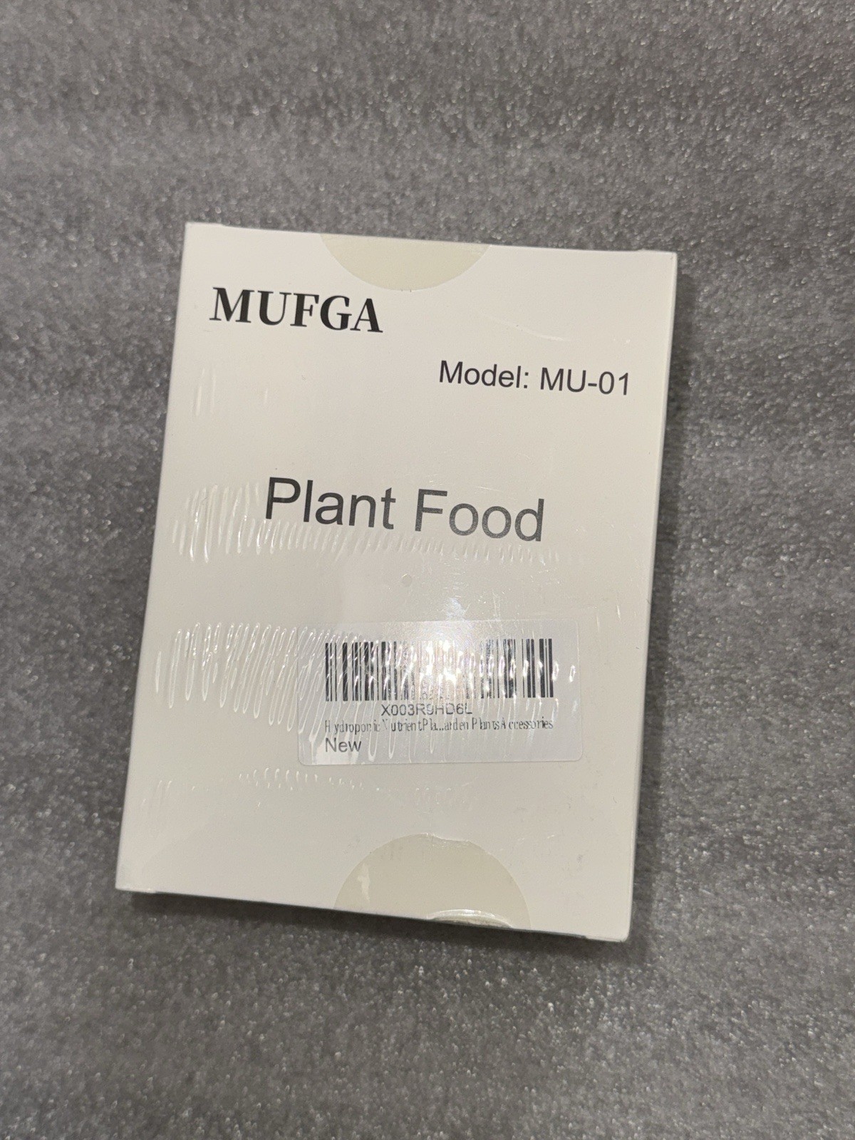 MUFGA Plant Food A & B Nutrient Kit – New