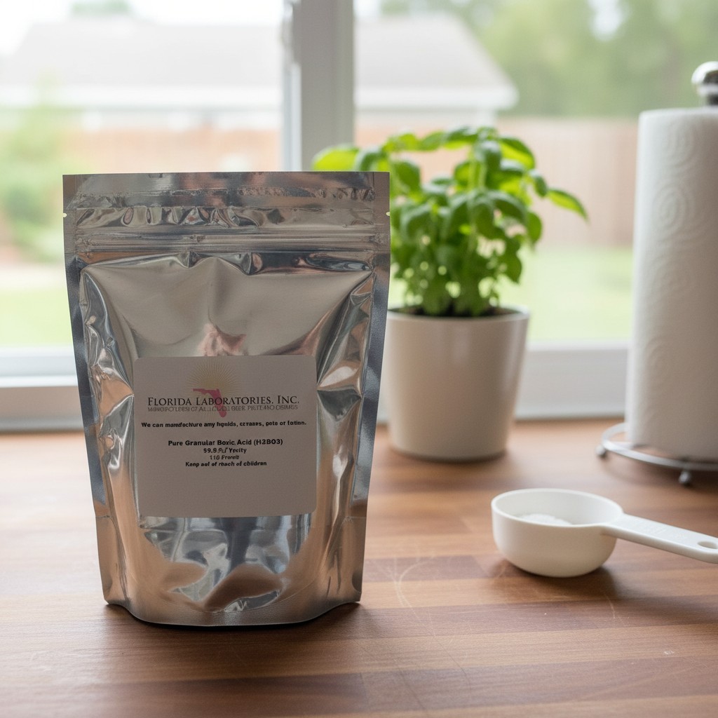 Boric Acid Pure Fine Granular Powder 1Lb Create Your own Solution. 100 Household