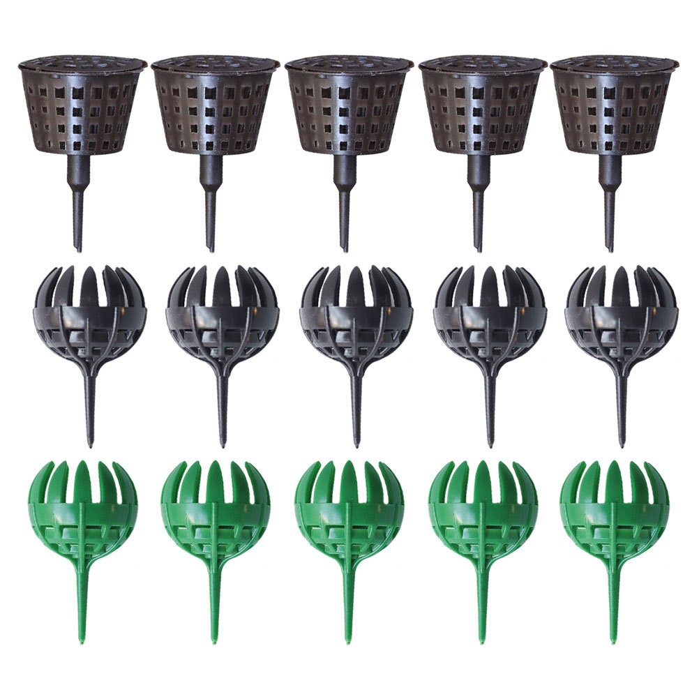 15Pcs Reusable Plastic Fertilizer Baskets for Bonsai Home Gardening Accessories
