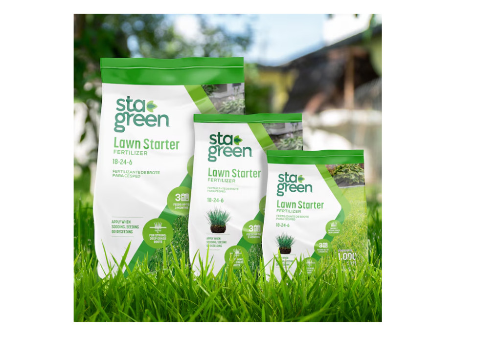 Sta-Green 43.2-lb 12000-sq ft 18-24-6 Lawn Starter Fertilizer