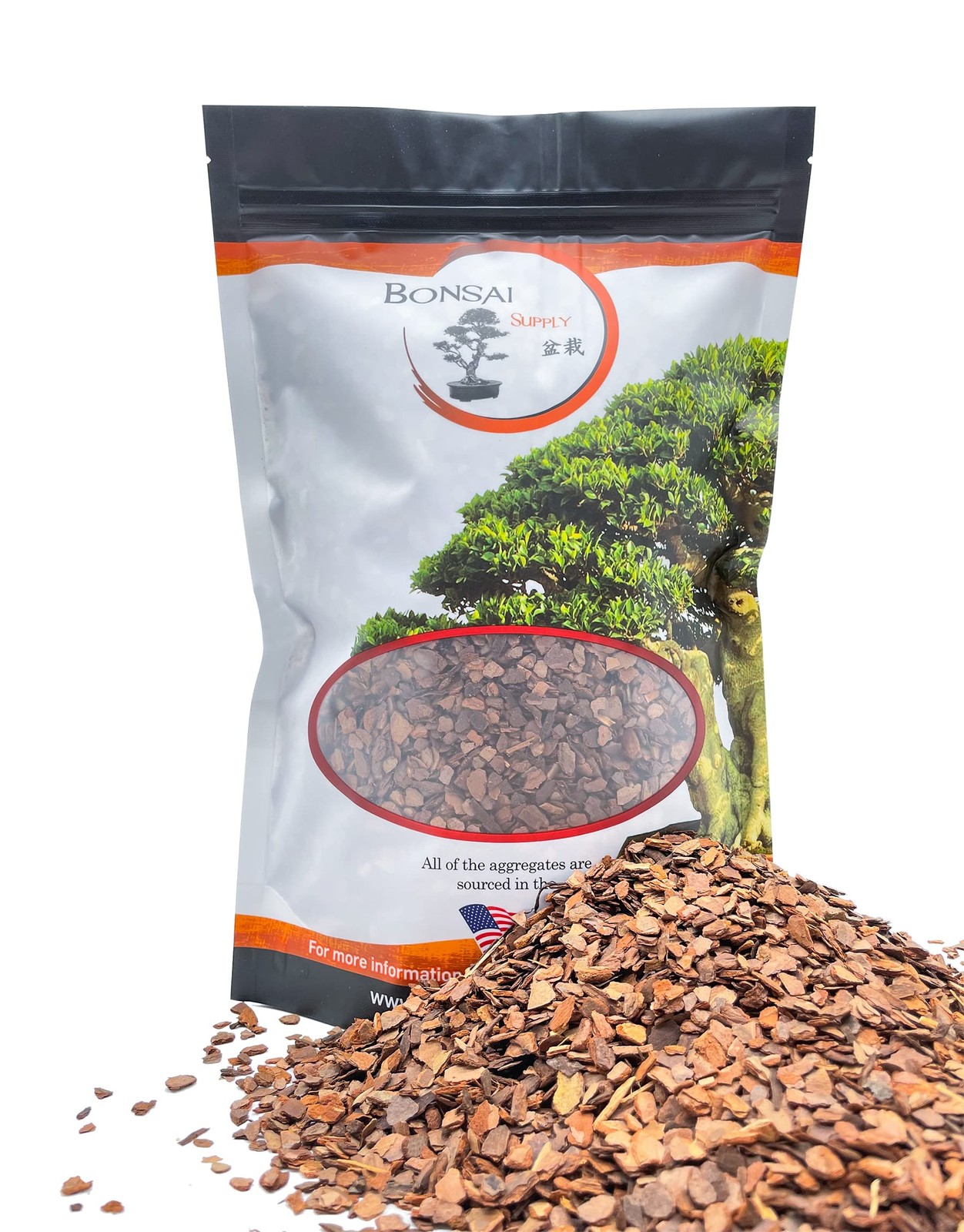 Pine Bark Nugget Fines 2qt | ¼” Size | Ideal for Bonsai, Succulents, Cactus