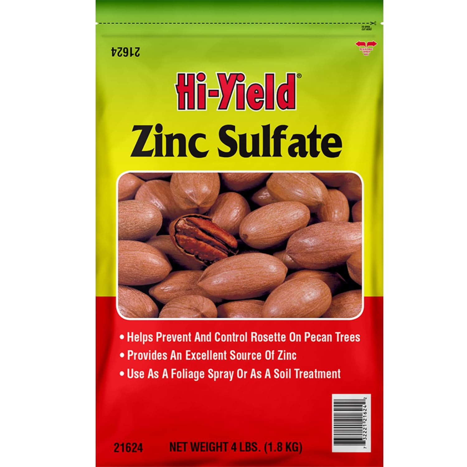 Fertilizer for Pecan Trees 3.25 Lbs Zinc and Sulfur Prevents Rosette Deficiency