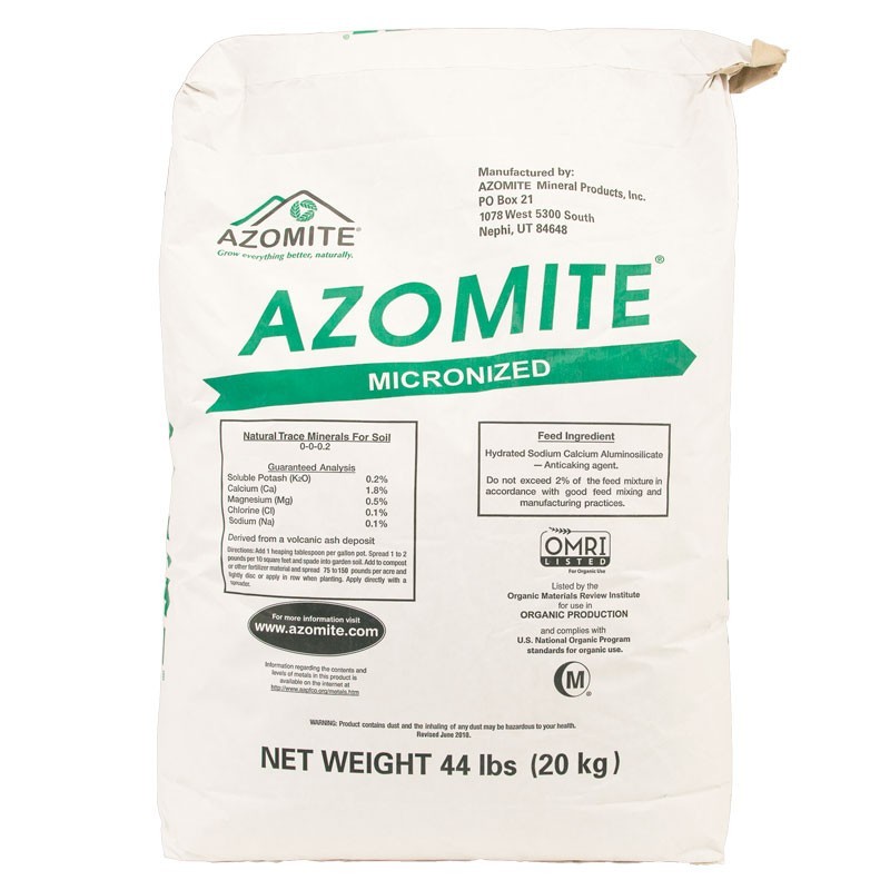 Azomite Organic Trace Mineral Powder – Natural Fertilizer – 2 Lbs.
