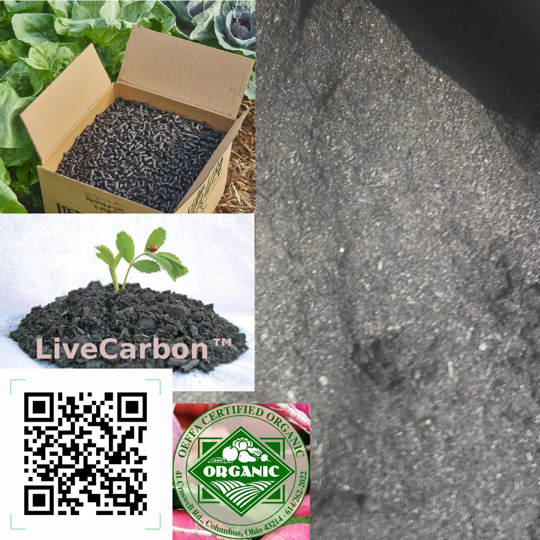 Chicken POOP Manure Fertilizer Pellet Biochar Humate & Live Microbes 2gal 11lb