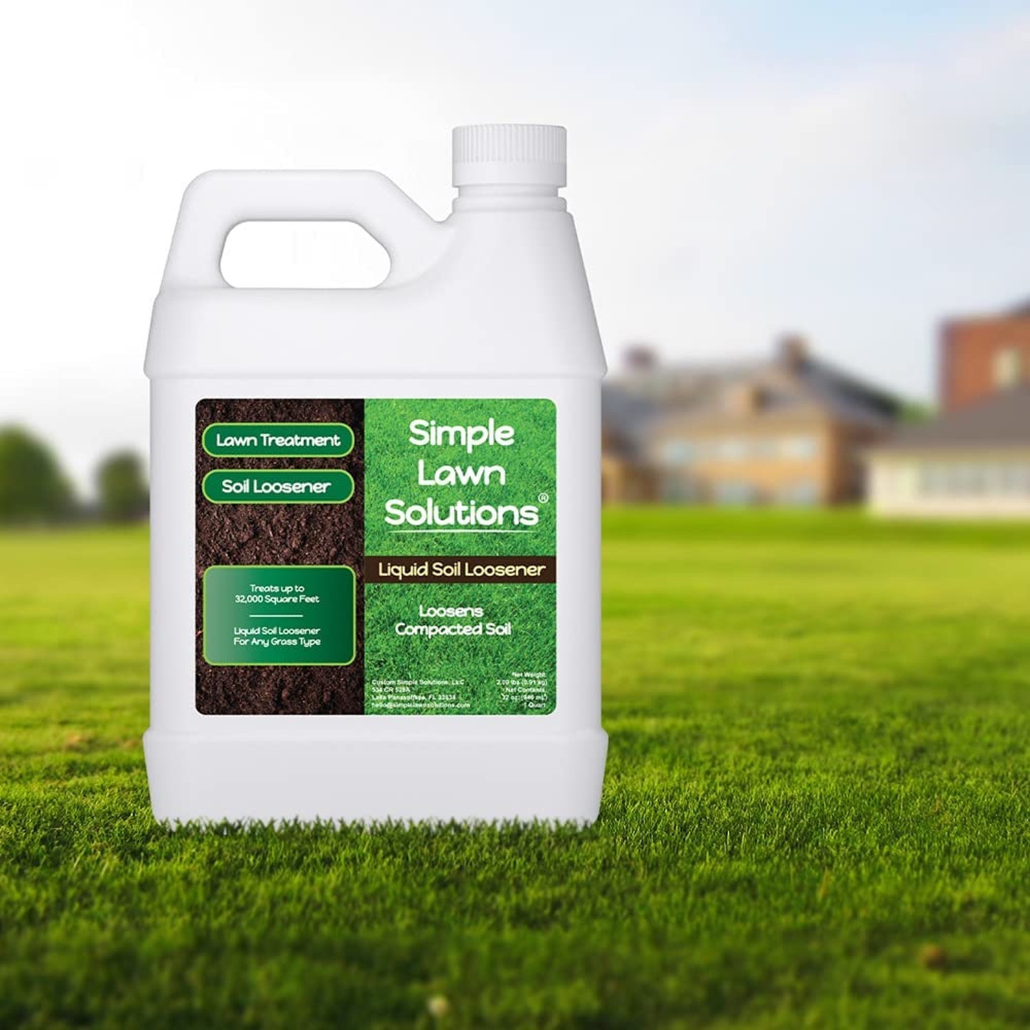 Liquid Soil Loosener- Soil Conditioner-Use alone or when Aerating with Mechan…