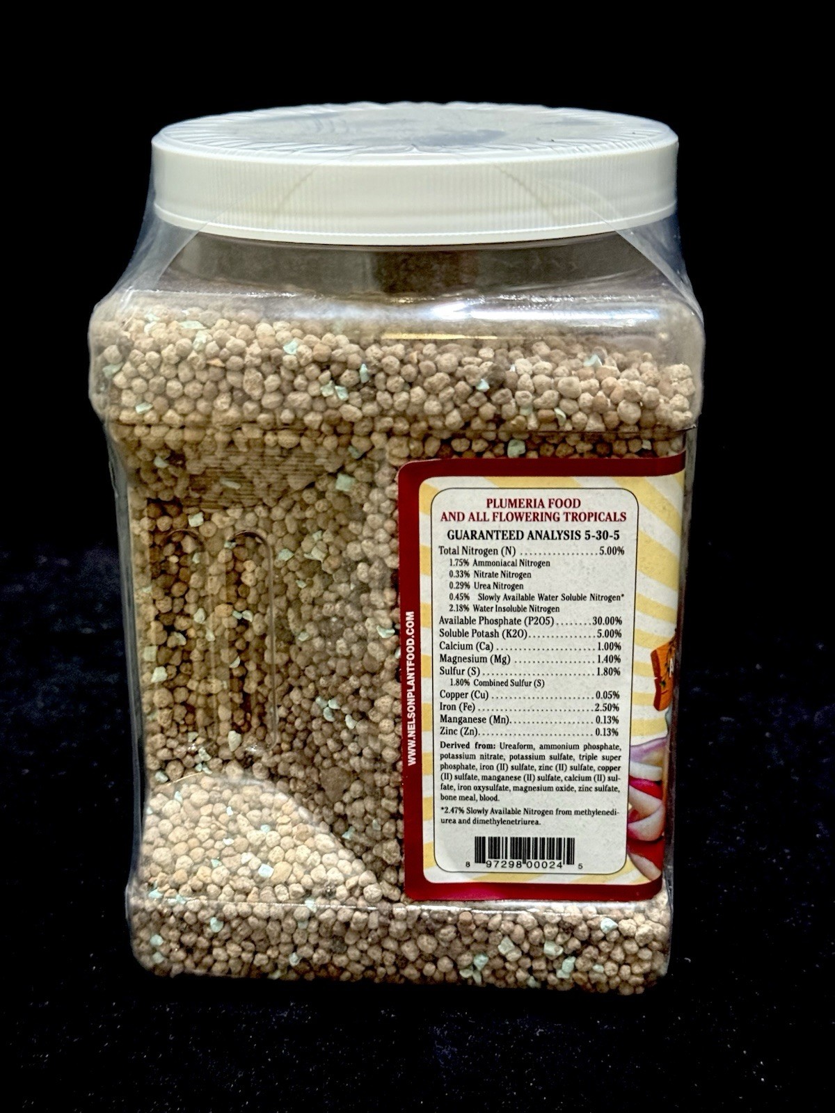 Nelson Plant Food Plumeria Food & Flowering Tropicals Nutri Star 4 Lbs.