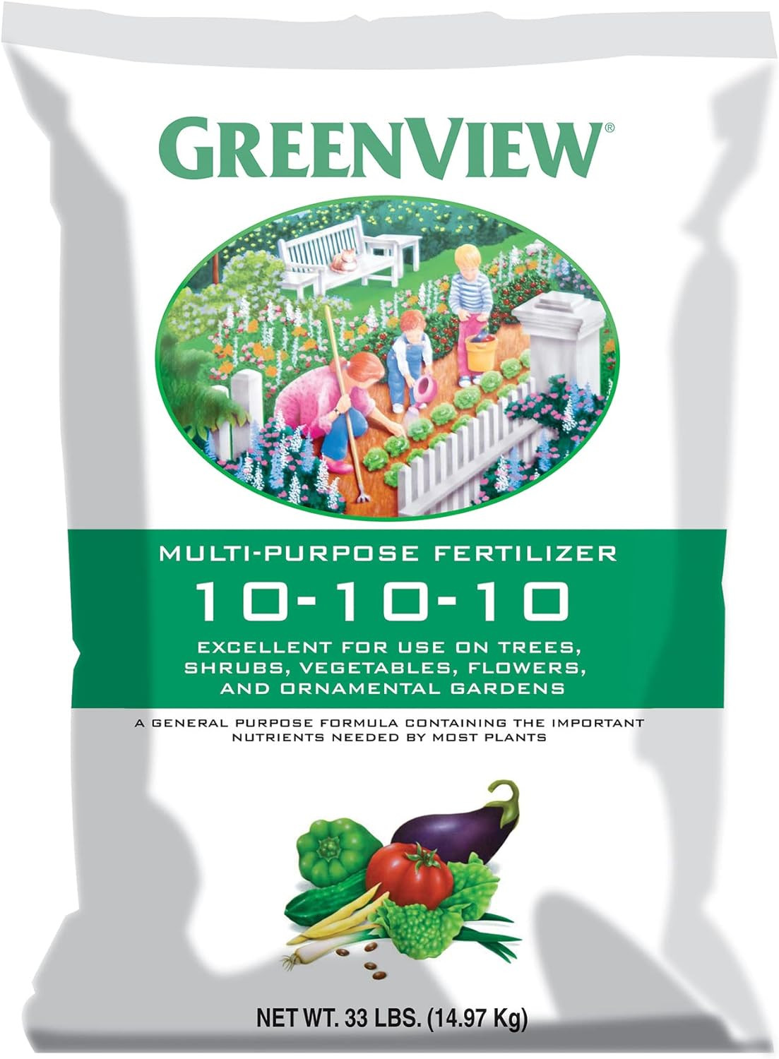 Multi-Purpose Fertilizer, 33 Lb. Bag – NPK 10-10-10
