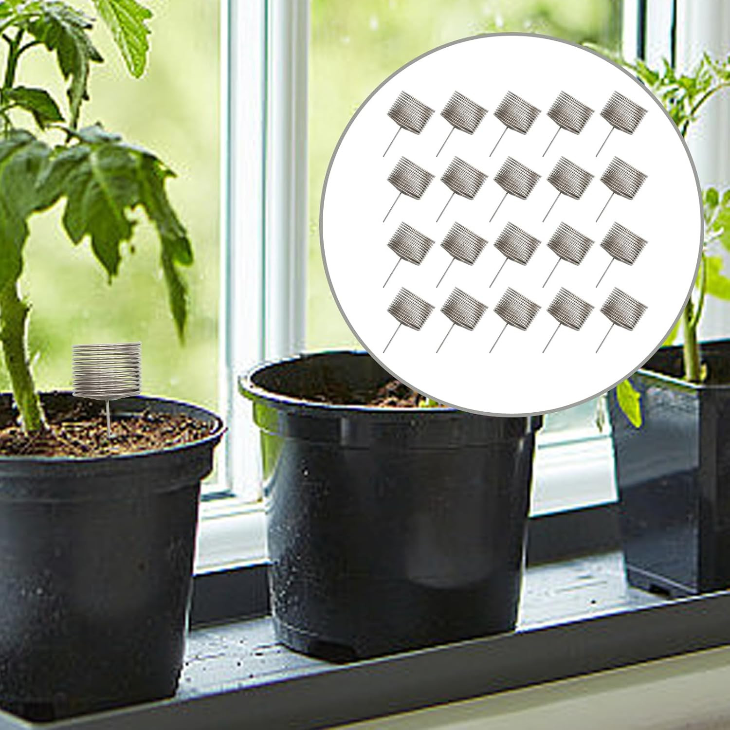 Fertilizer Basket Cylindrical Bonsai Fertilizer Box Automatic Planting Fertilize