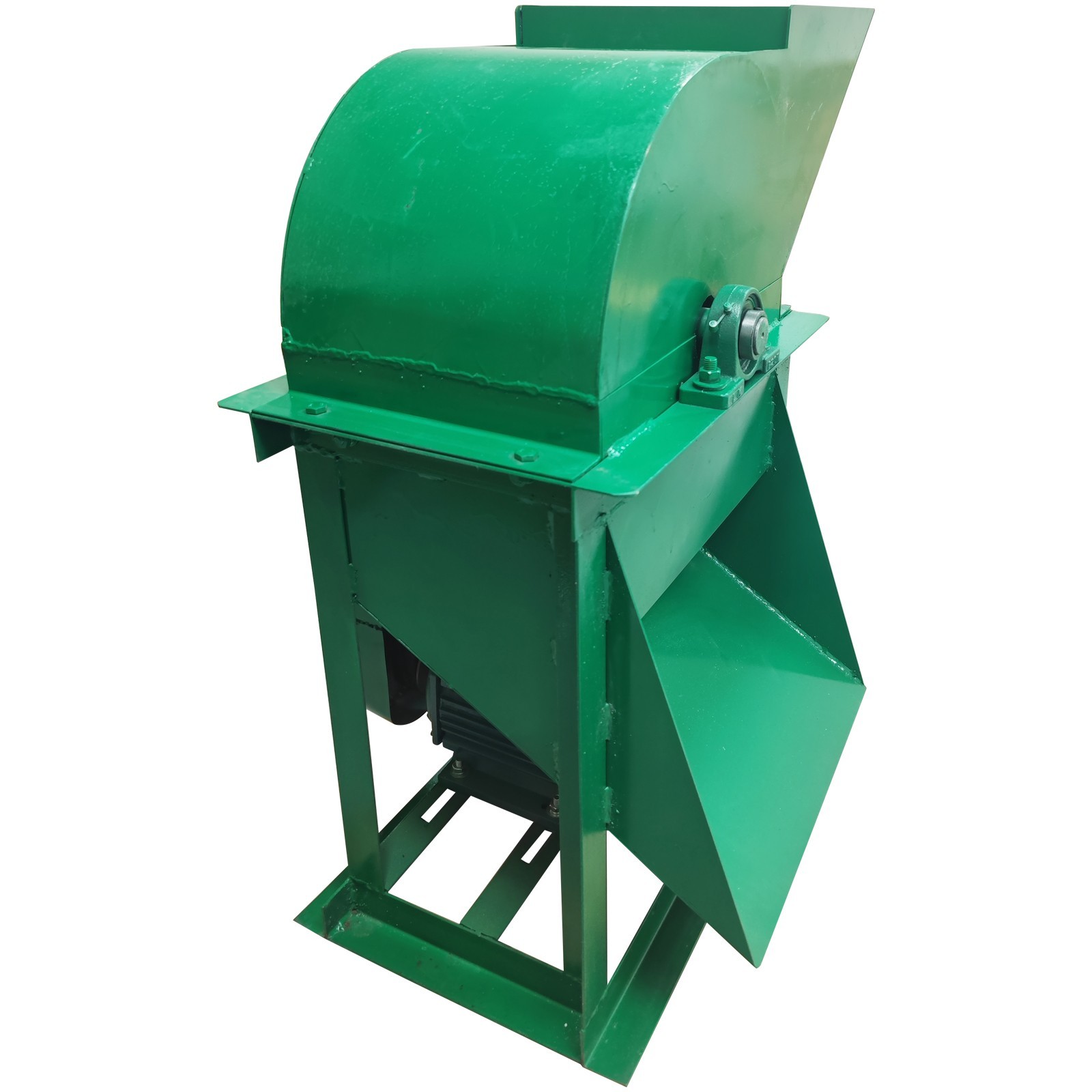 220V Soil Crusher Organic Fertilizer Crusher 3mm Screen 12 Hammer Blade 2-3Ton/H