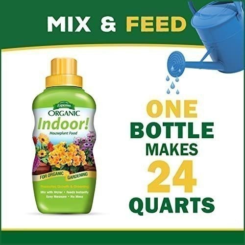 Espoma 8 Ounce Concentrated Organic Indoor Plant Food – Indoor Plant…