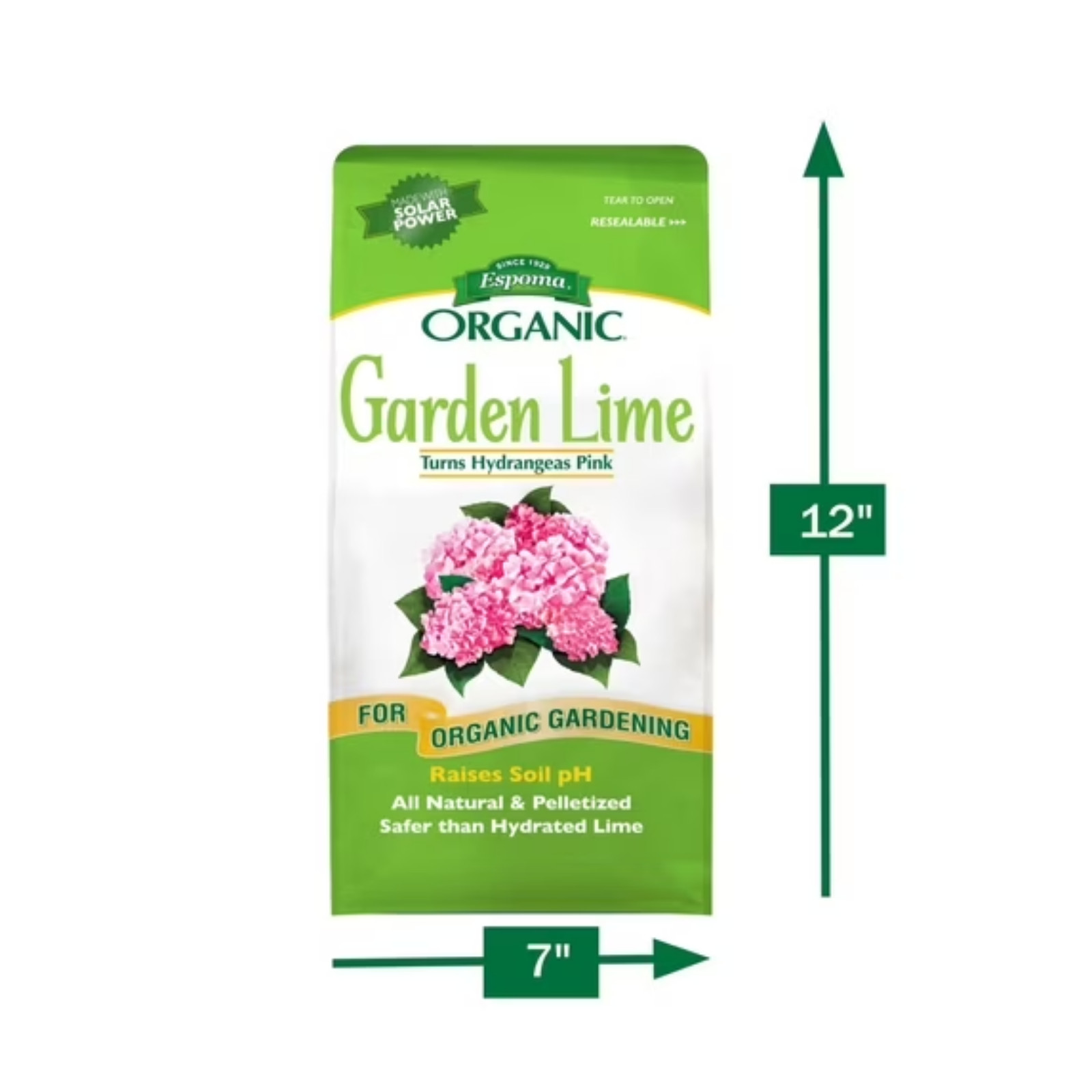 (2 Pack) Espoma Organic Garden Lime 5 lb Fertilizer Covers 135 sq ft – 10 lbs