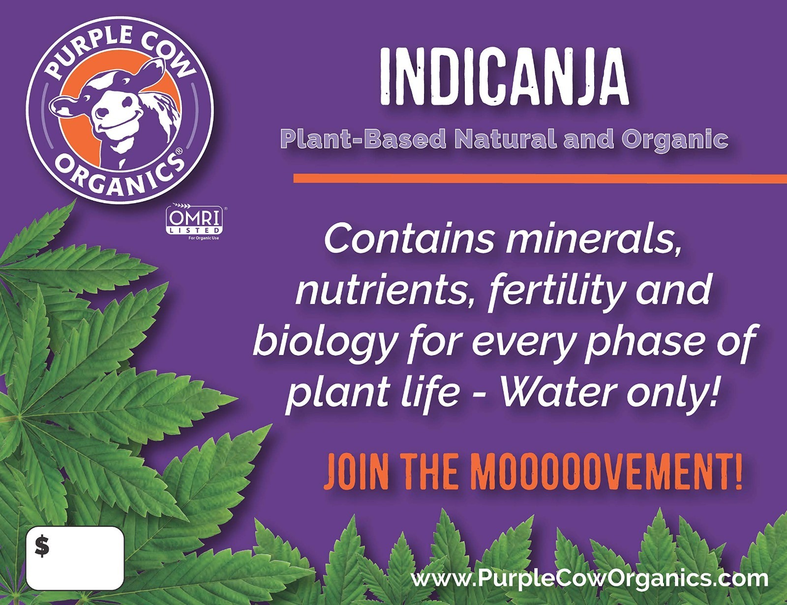 Organic Living Soil 1 Cubic Foot – Clean Plant-Based Super Soil for Growers