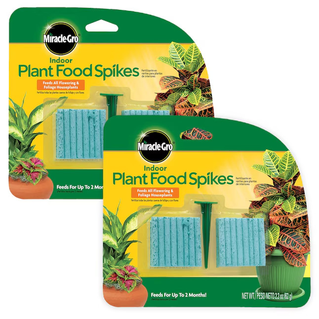 Miracle-Gro 24-Count Continuous Release Indoor Plant Food Spikes