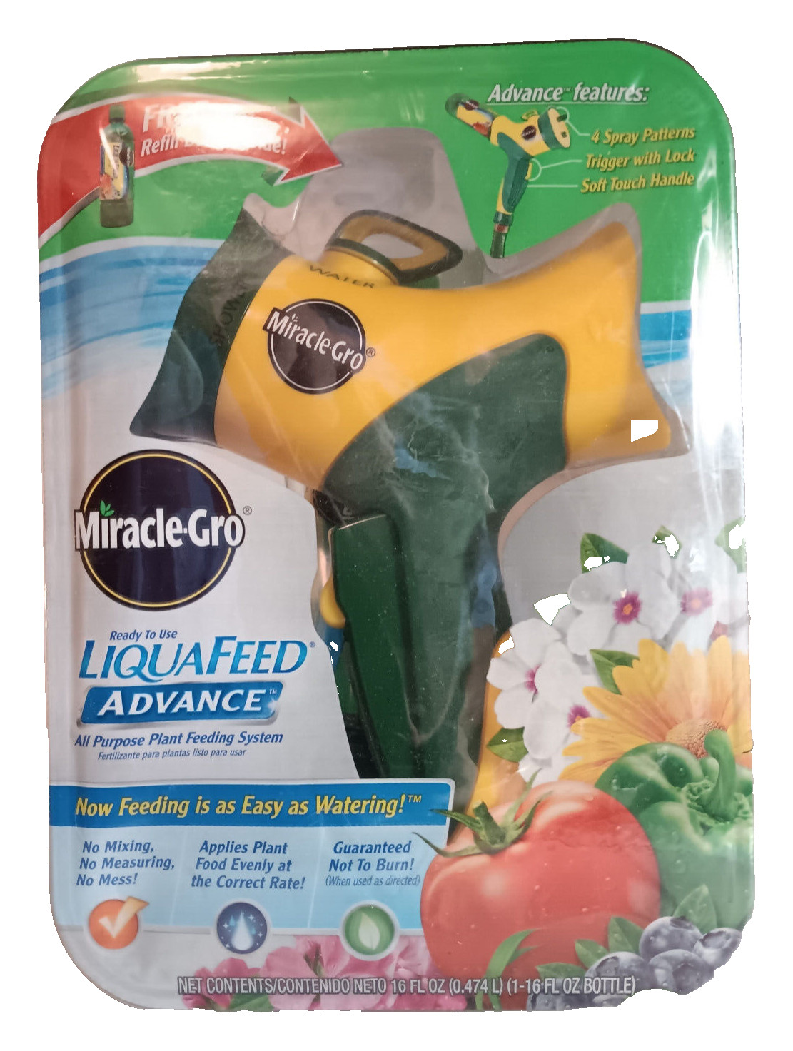 MIRACLE-GRO LIQUAFEED SPRAYER START KIT 16 OZ. – CASE OF: 1; GROW TWICE AS BIG