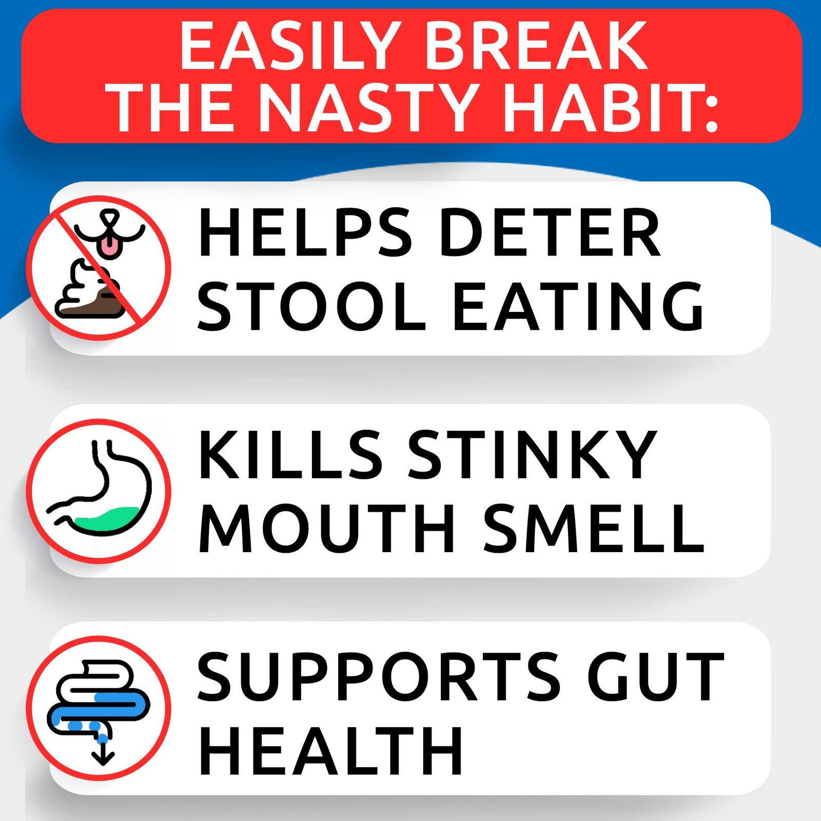 BARK&SPARK No Poo Chews for Dogs – Coprophagia & Stool Eating Deterrent with …