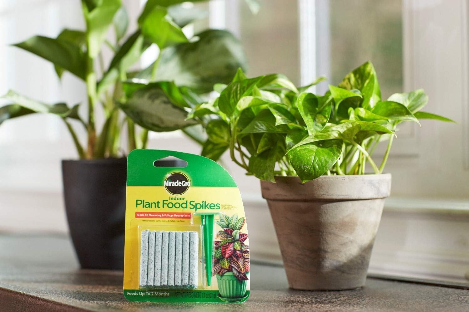 Miracle-Gro Indoor Plant Food Spikes – 24 Spikes – 1.1 oz