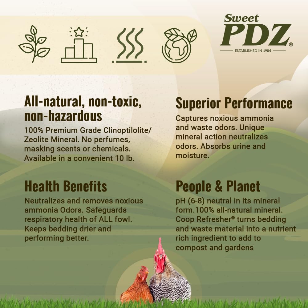 Sweet PDZ Coop Refresher 160 oz Zeolite