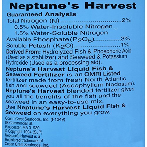 Fish & Seaweed Fertilizer 2-3-1 Gallon