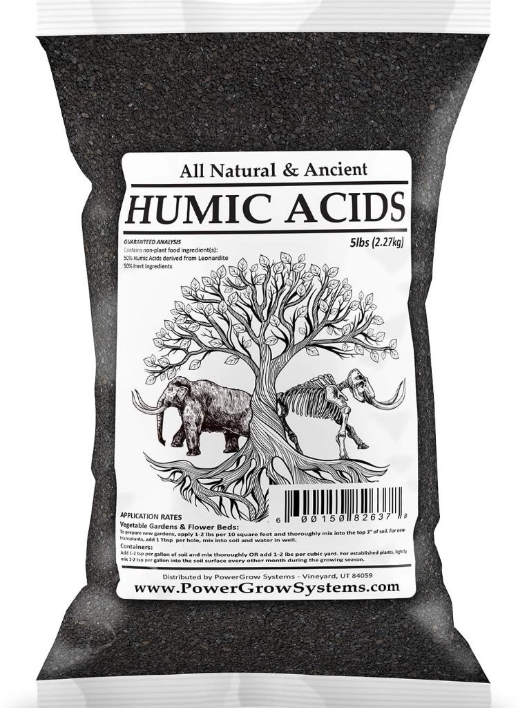 Humic Acids – Humic Acid Fertilizer & Conditioner (HUMIC Acid 5 LB Bag)
