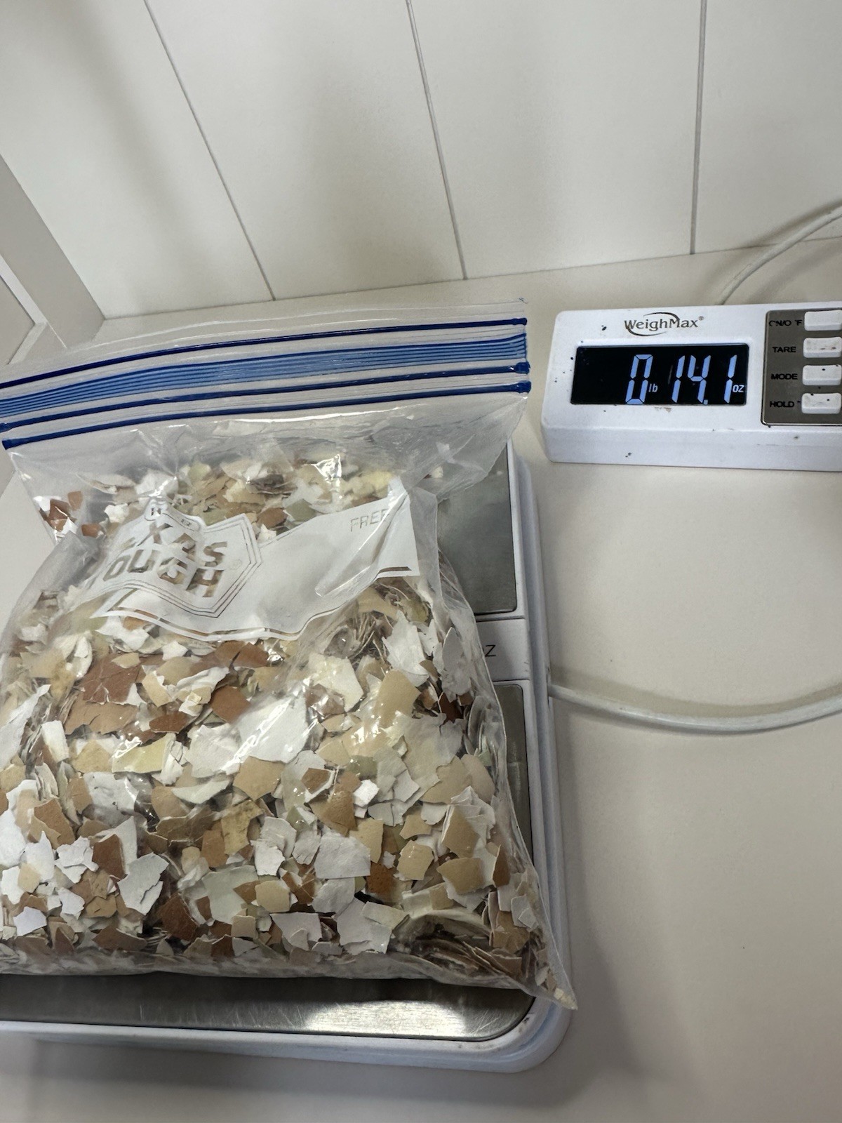 Organic Crushed Eggshells 14.1 Oz Bag Calcium Fertilizer Egg Shells From USA